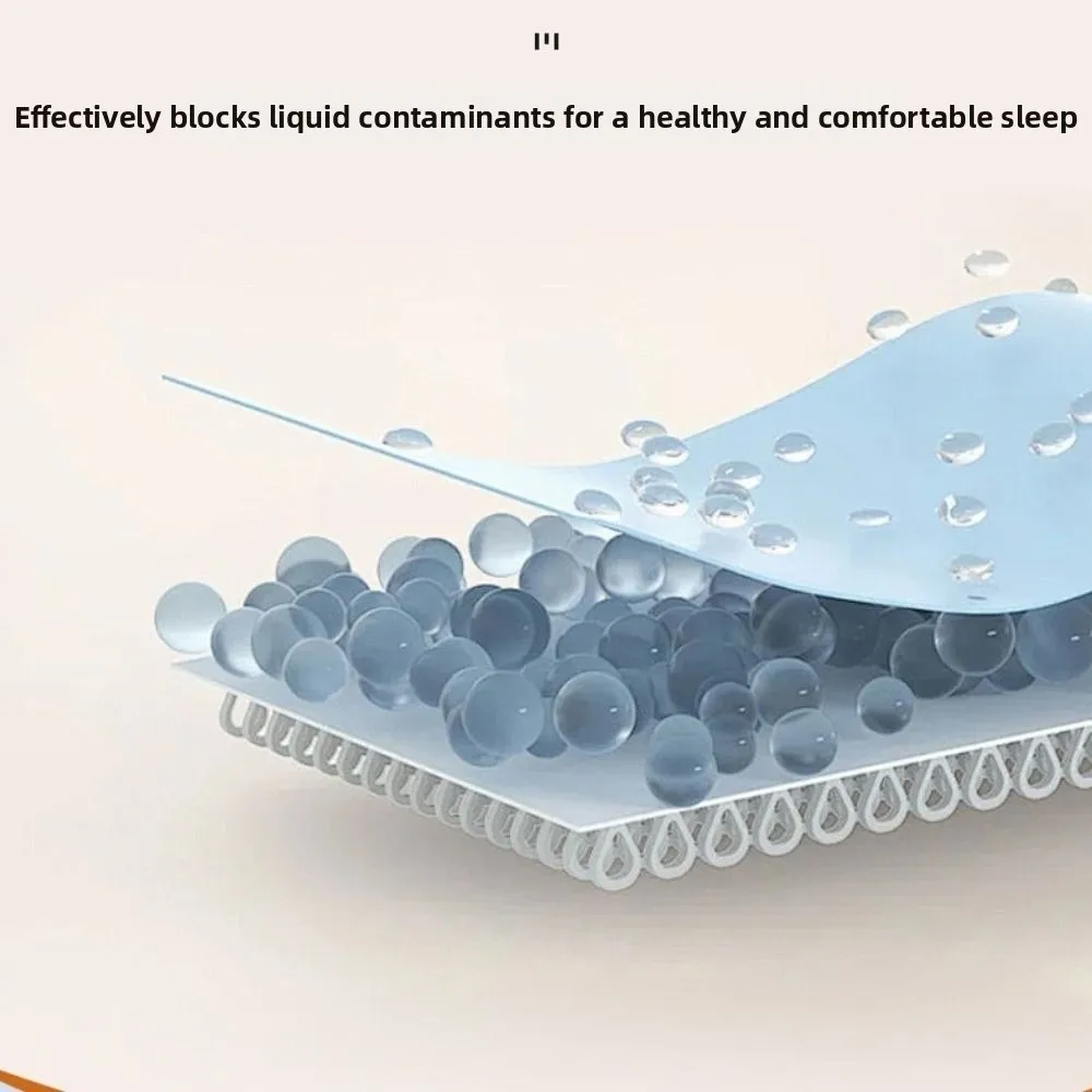 5FT/5.9FT Anti-Slip Mattress Cover Dust Proof Waterproof Pure Cotton Mattress Protector Thickened Antibacterial Bedding Cover