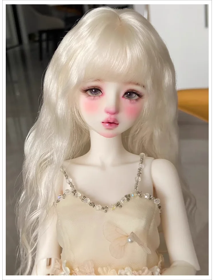 New BJD Doll 1/4 Genuine Doll Girl Linglan Girl BJD Solid Body Advanced Resin Exquisite Makeup in Stock