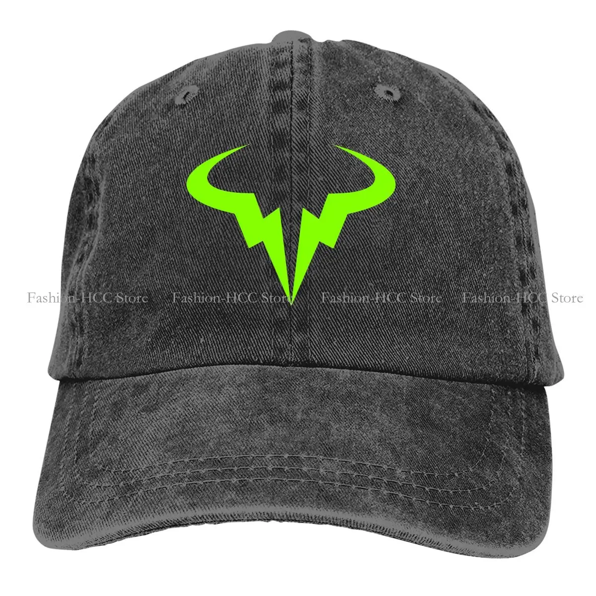 Green Baseball Cap Men Hats Women Visor Protection Snapback Rafael Nadal Caps