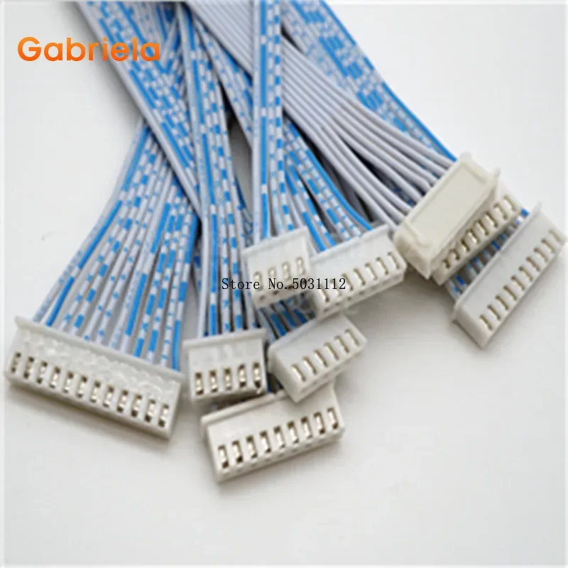 

10PCS JST XH2.54 XH 2.54mm Double Head Wire Cable Connector 2P/3/4/5/6/7/8/9/10P12 Pin Pitch Blue Male Female Plug