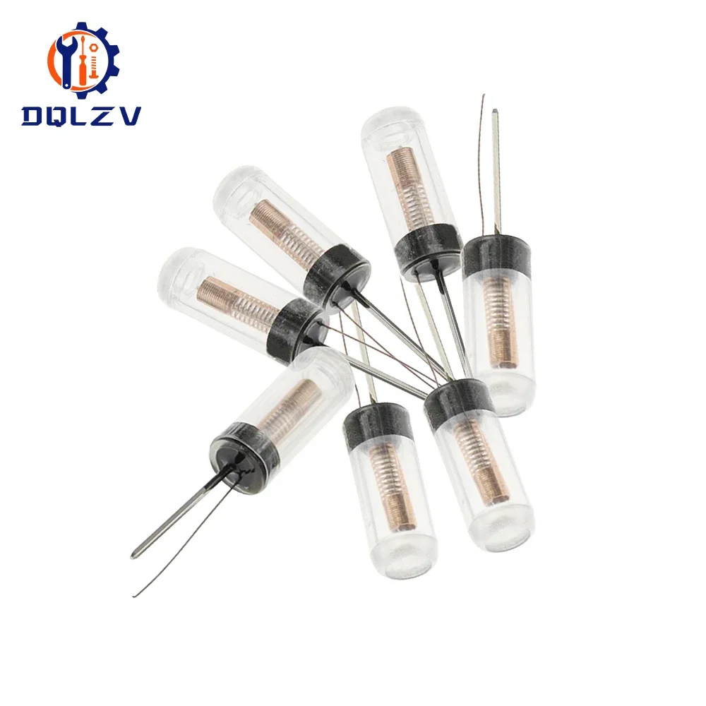 SW-18015P 12V Transparent Highly Vibration Switch Ball Tilt Double bead Angle Spring Sensor