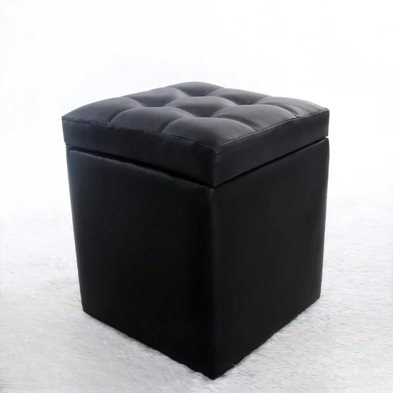 

Simple Storage Stool Sofa Modern Home Furniture Living Room Fitting Room Storage Stool Leg Supporter Accept Tabouret De Stockage