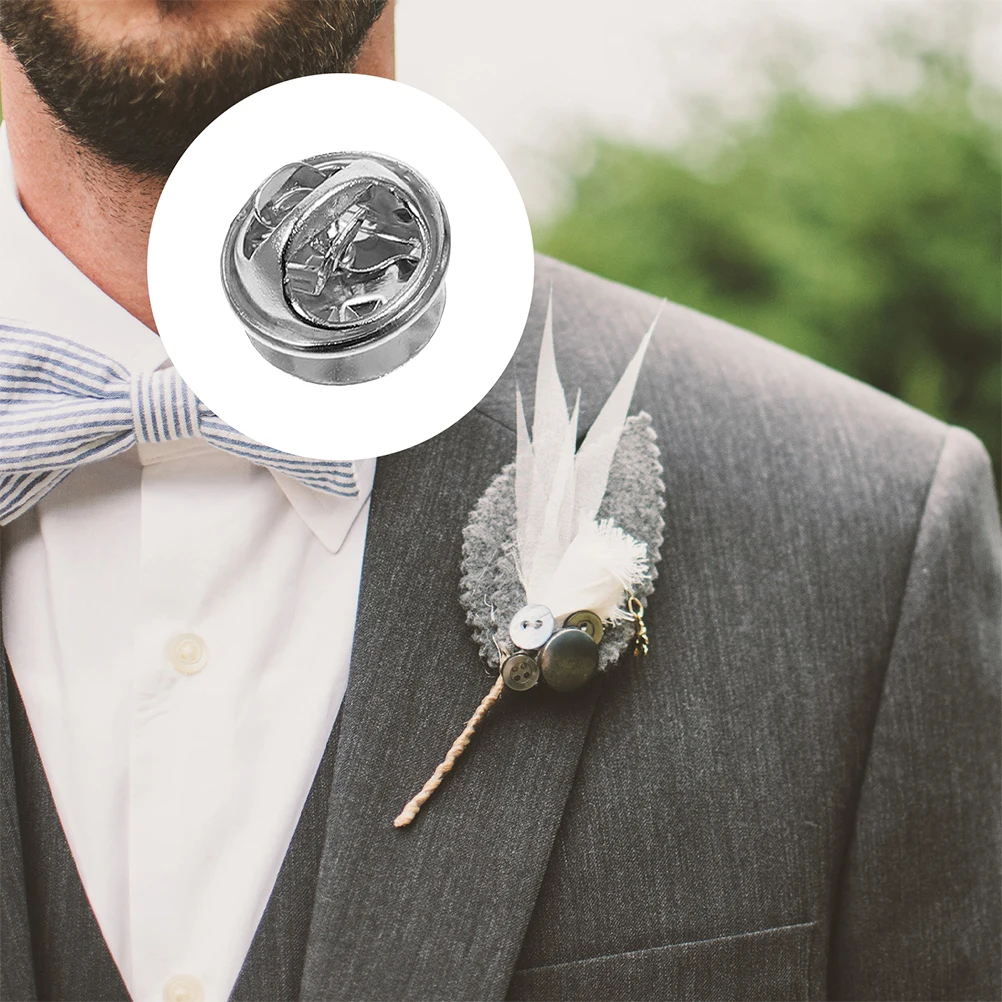 50 مجموعة فراشة قبعة اكسسوارات قفل دبوس ظهورهم ل المينا دبابيس دبابيس التعادل المسامير التلبيب دبوس الحرفية مستلزمات صناعة المجوهرات