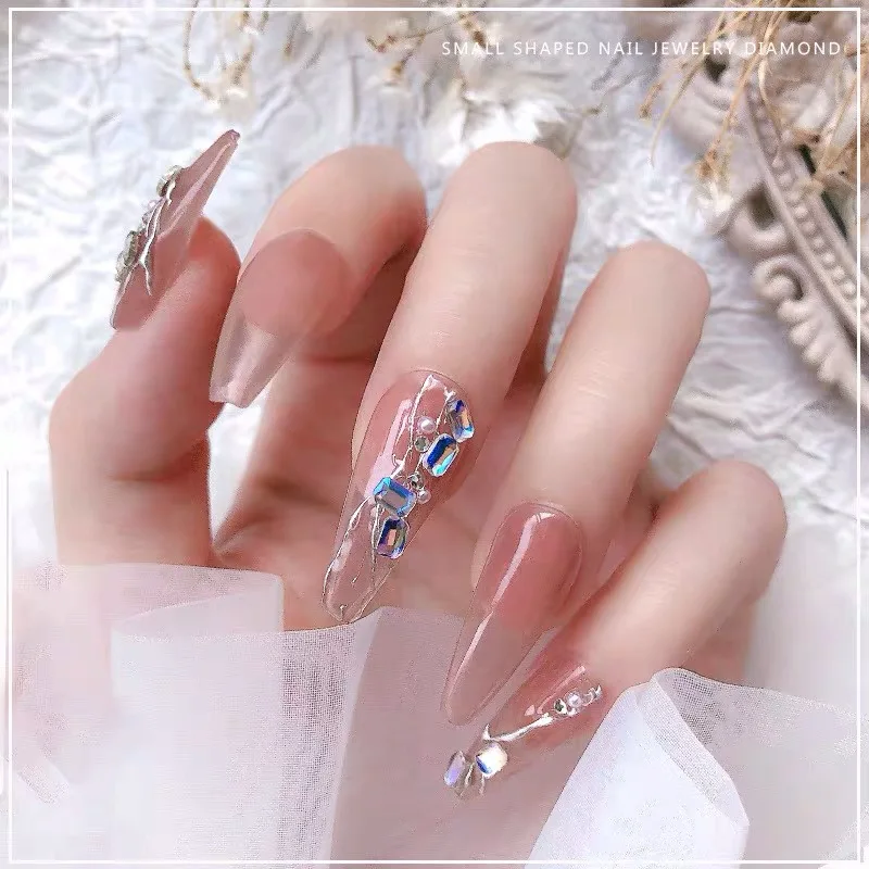 30/2,5 pcs Nail Art Strass x 4mm Mini wieder achteckigen Flatback Glas Kristalls tein für 3D Maniküre DIY Dekoration Zubehör