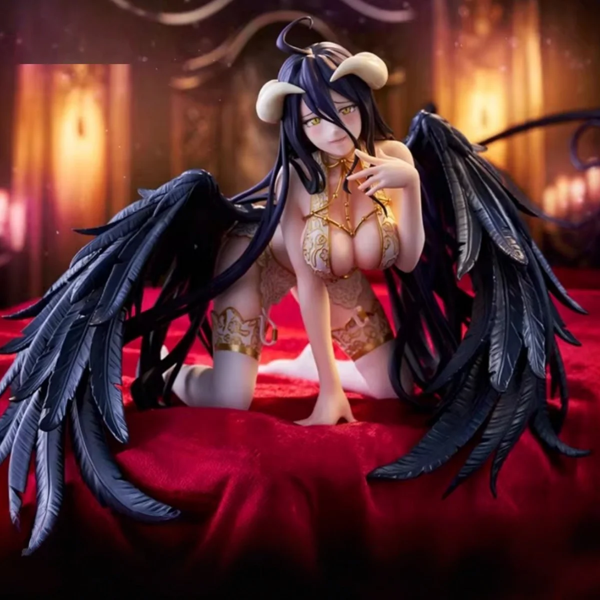 

OVRLOD Kneeling Ya'er Beide Pajamas Ver Blanket Beautiful Girls anime Handmade Model Collection Ornaments