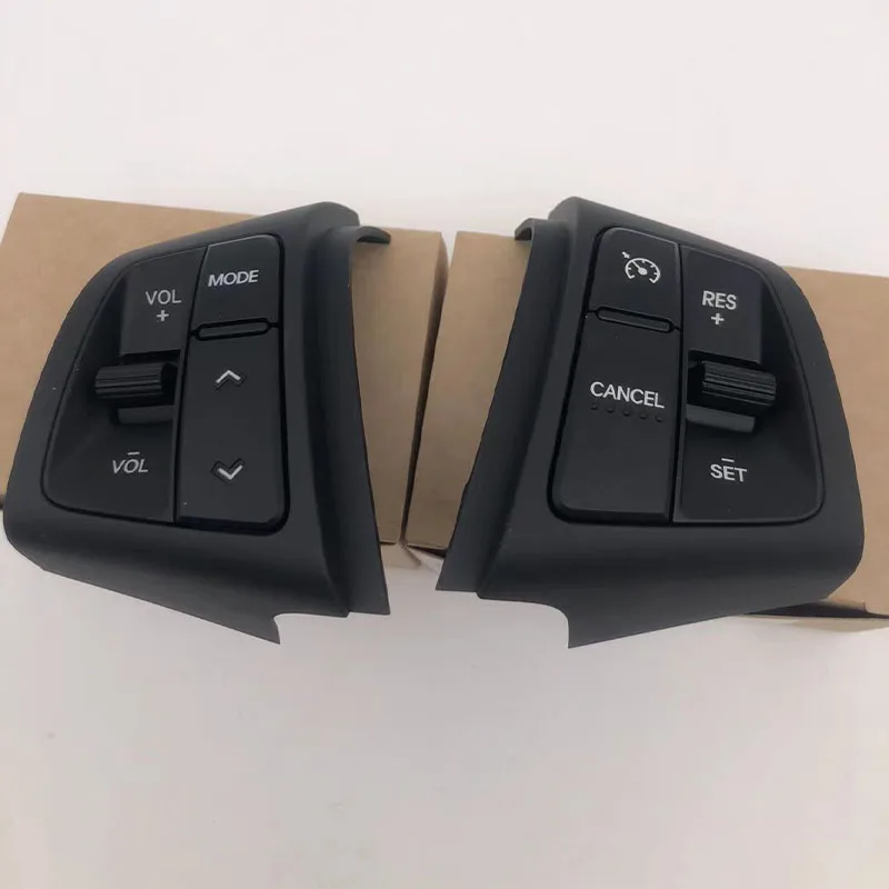 Original steering wheel remote control switch, left volume control switch 967002P000, right cruise switch 967102P000, applicable