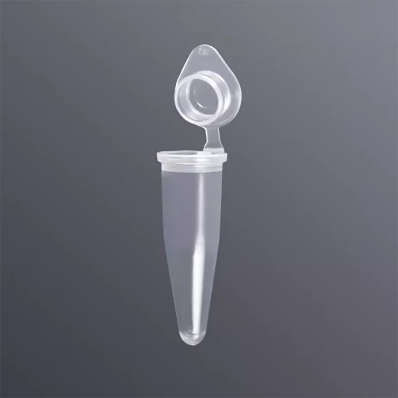 1000PCS 0.2ml thin wall tube, transparent flat cover centrifuge tube, PCR single tube, fluorescence quantification