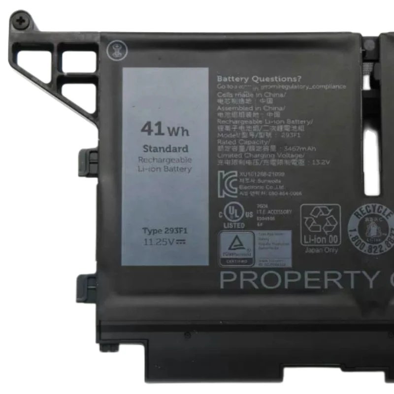 RozFaro M69D0 293F1 01VX5 404T8 51R71 8WRCR Battery For Dell Latitude 13 14 15 5330 5430 5530 7330 P104F P137G Precision 3570