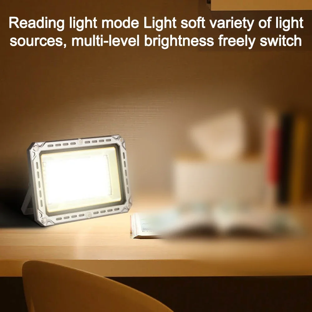 

Adjustable Brightness Light Outdoor LED Floodlight Outdoor Lighting Camping Trip Usability Desktop And Handheld Light