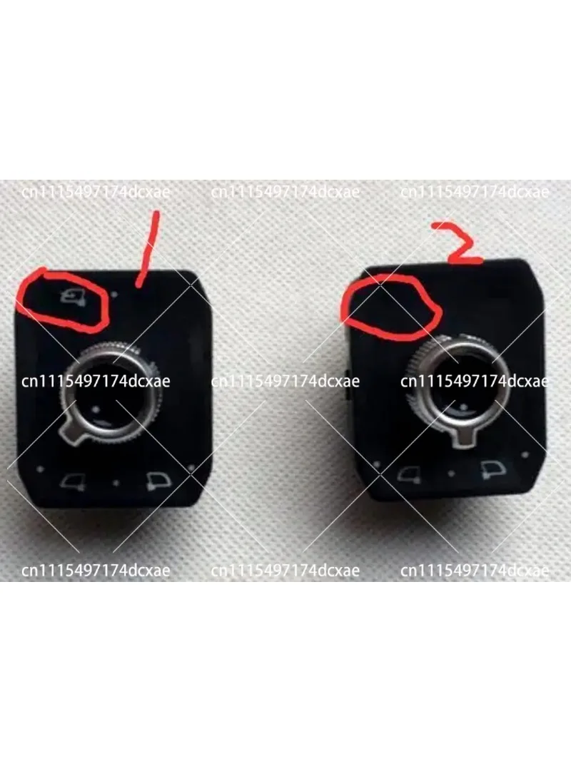 Rear‑View‑Mirror Adjustment Control Switch Assembly, Mirror Adjusting Fitting for Vehicle‑Equipment Maintenance Refitting