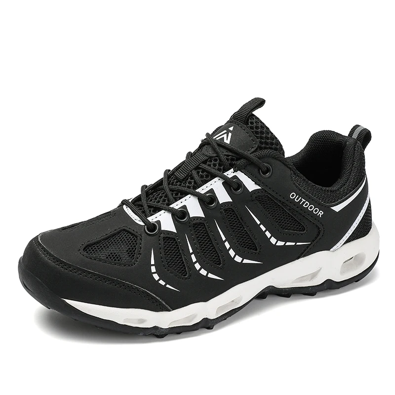 Scarpe da trekking da donna Trekking all'aperto Sport Arrampicata Stivali da campeggio Scarpe da ginnastica da jogging da passeggio impermeabili antiscivolo Sneakers Stringate