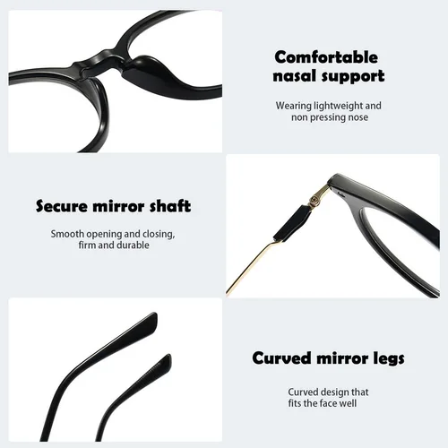 Imagen 2 del producto Gafas de lectura con bloqueo de luz azul, gafas Unisex para mujeres y hombres, gafas para presbicia de ordenador, gafas de visión de lejos terminadas, dioptrías + 1,0 a + 4,0