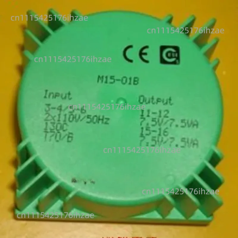 M15 Series 15W Toroidal Transformer 6-24V Multi-Tap Sealed for DIY Audio DAC Preamp Decoder Project
