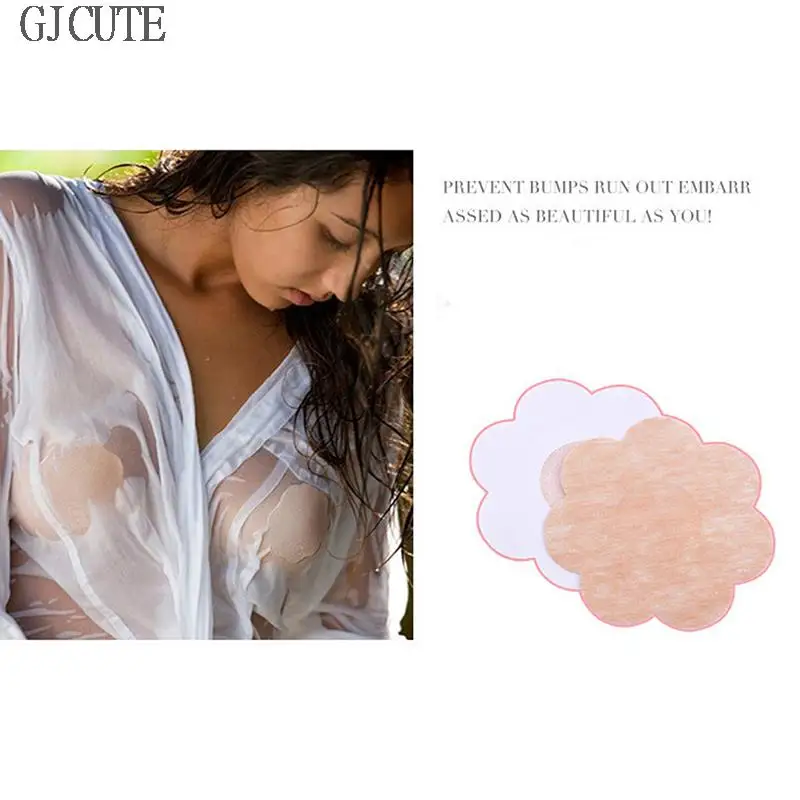 

Self Adhesive Bra Pads Women Reusable Silicone Strapless Invisible Bra Breast Pad Pasties Petal Chest Stickers Sexy Nipple Cover