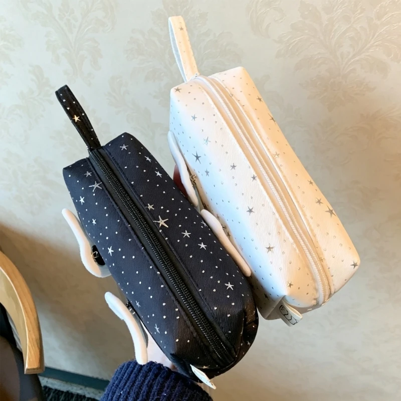 31BA Stiftebox, Federmäppchen, für Kinder, Studenten, Schreibtisch-Organizer, Bleistiftbeutel, Make-up-Tasche – Detail 8