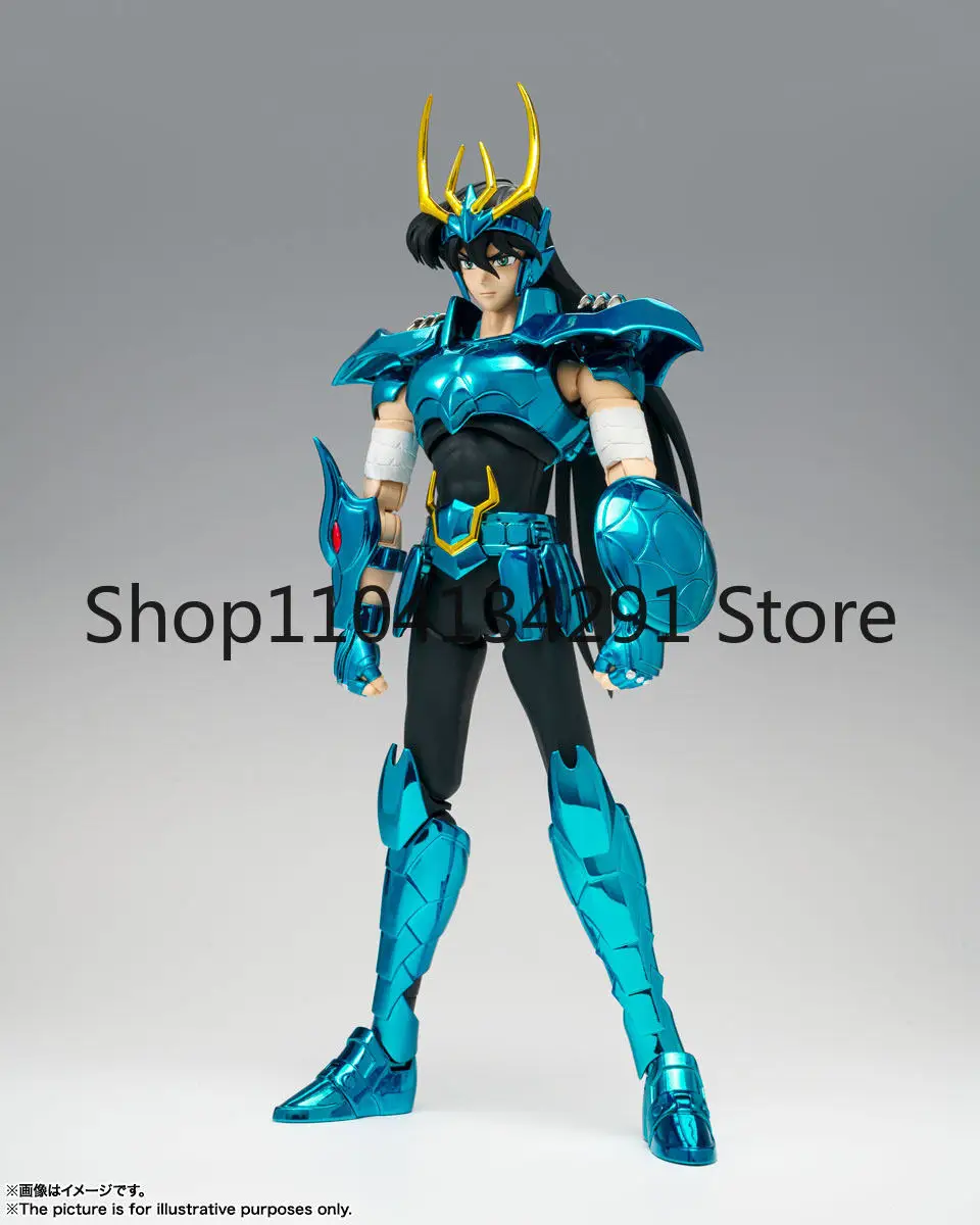 

Оригинальная японская версия Bandai Saint Cloth Myth Saint Seiya EX: Финальный бронзовый доспех Дракона Ширю, модель-игрушка, подарок на день рождения