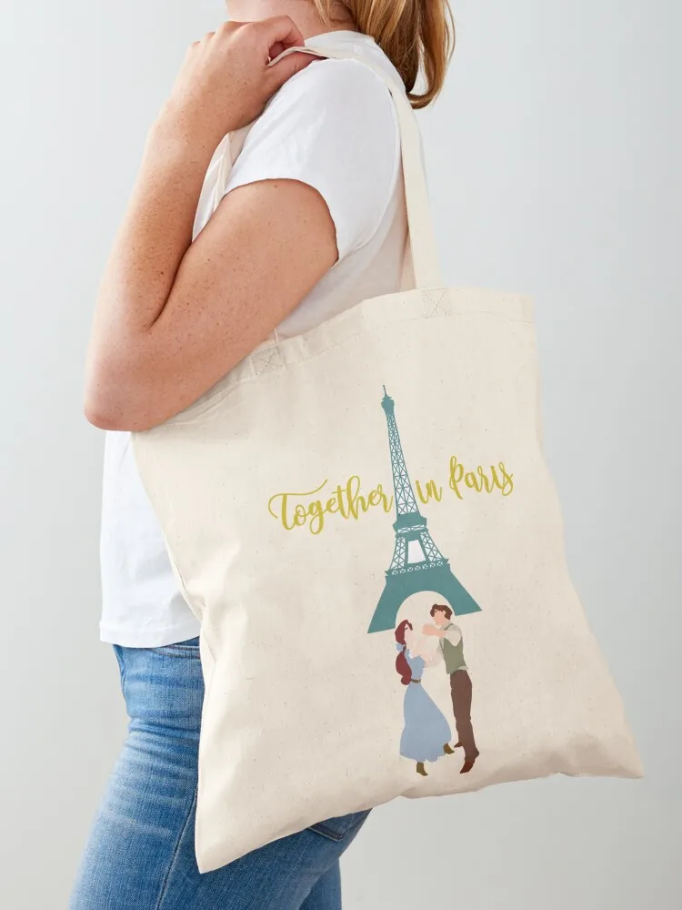 

Сумка-шоппер Anastasia - Together in Paris, большая женская сумка, холщовая сумка через плечо, женская сумка-шоппер, женская сумка.