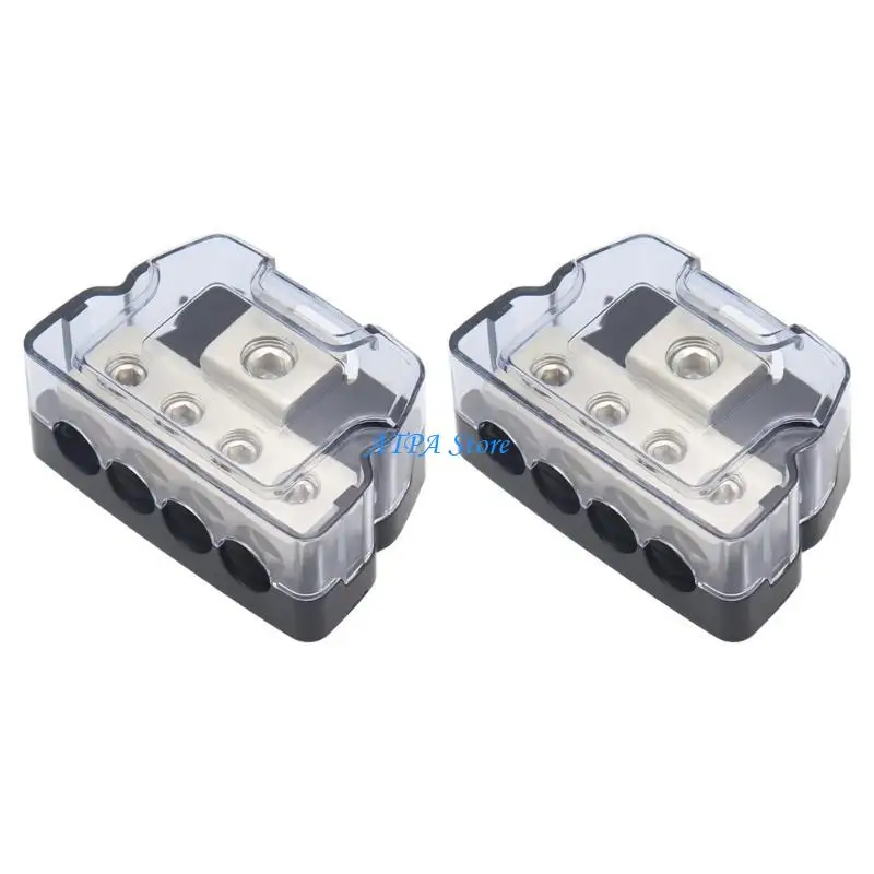 

U13C Power Distribution Connector Vehicle Circuit Safe Power Splitter Box for Motorcycles Complete with Installation Hardware