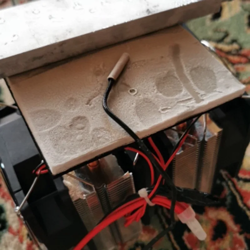 12V 240W Chip Semiconductor Cooling Plate Refrigerator Large Power_N34R