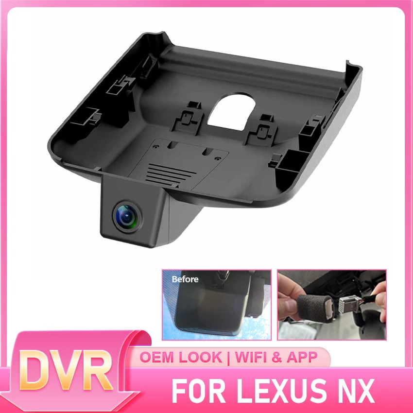 Cámara para Auto, DVR Delantera y Trasera, Estilo OEM, para Lexus NX 200 300 300h 260 350h 2018~2025, para Lexus NX200 NX300 NX300h NX260 NX350h