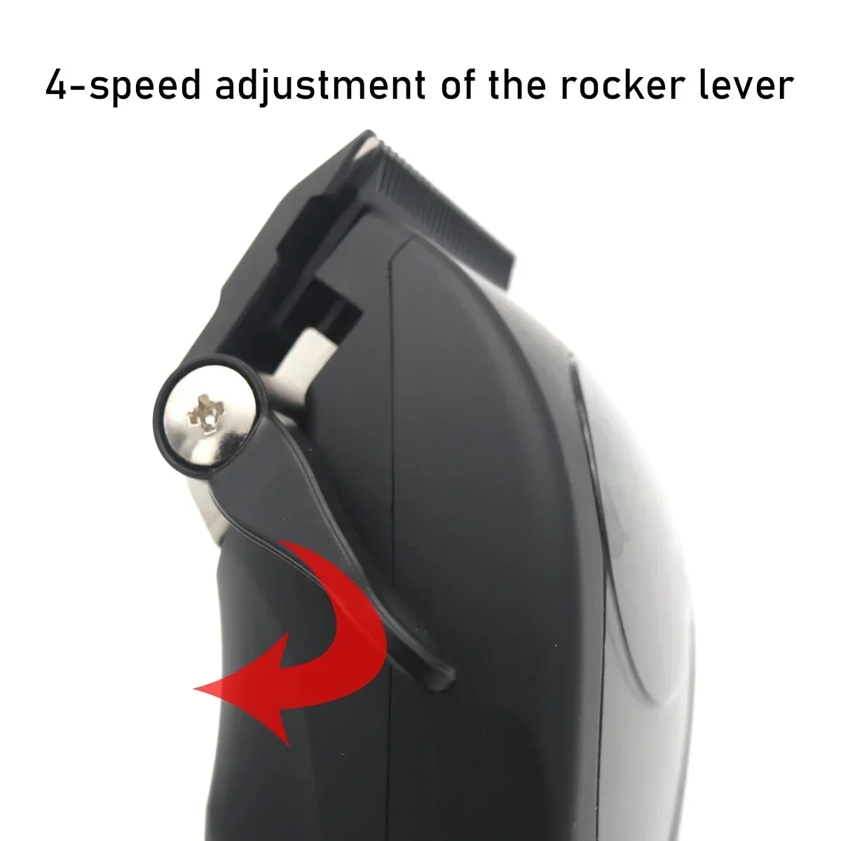 KEMEI Professional Hair Clipper Powder Metallurgy Magnetic Motor Clipper Machine With Charging Base KM-1540