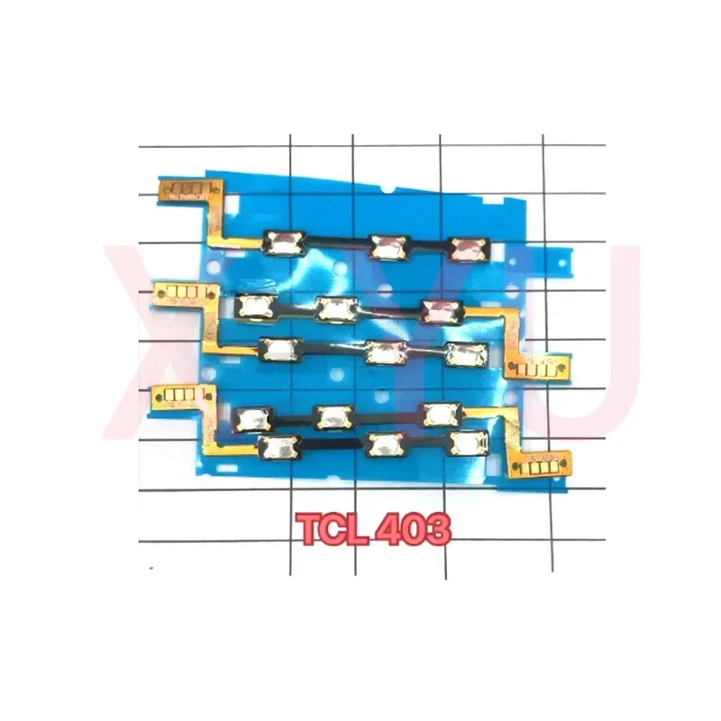 For TCL 305 403 405 406 408 T431 T506 T507 T431D 5064D Power On Off Switch Volume Side Button Flex Cable