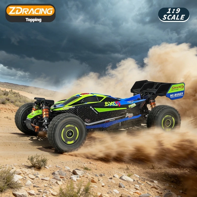 ZD BX09 remote control 1/9 electric four-wheel drive brushless motor RTR adult cross-country desert racing car.