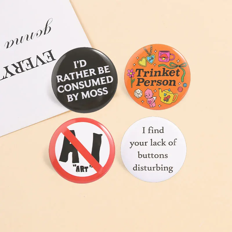 Neurodiversity Autistic Tinplate Soft Button Pin Transphobia Bugs Me LGBTQ Working on my LORE Badge Jewelry Gifts for Friends