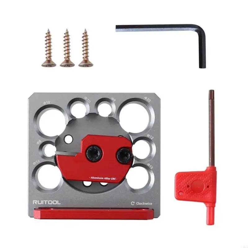 أداة دائرية خشبية سهلة الاستخدام من U4LA لعشاق الأعمال اليدوية وتشكيل القضبان المربعة في دوائر بسهولة #2