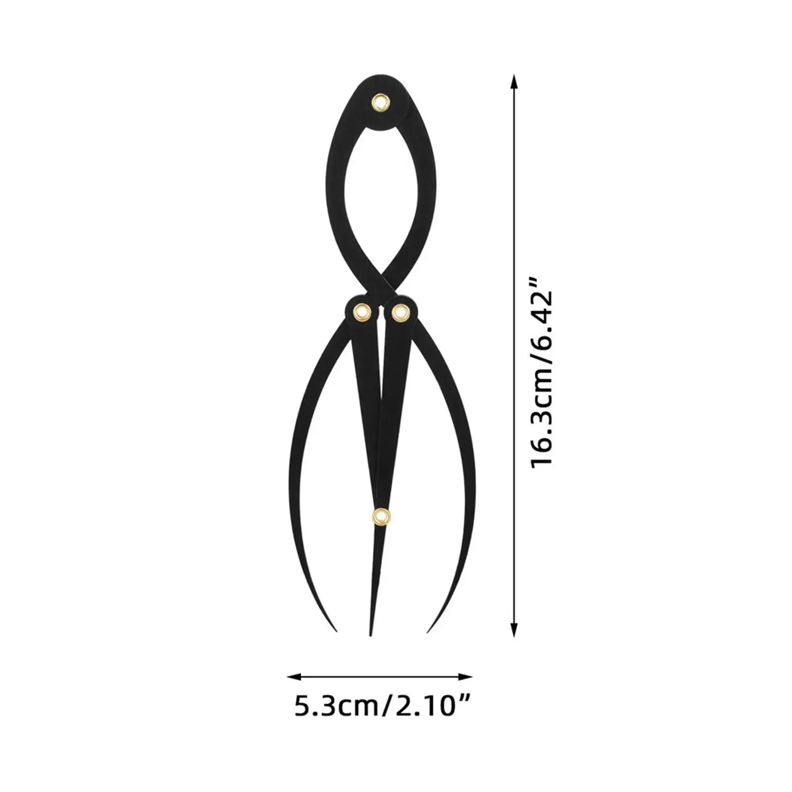 홈 포지셔닝을 위한 브로우 캘리퍼스 전문 셰이퍼 영구 금 비율