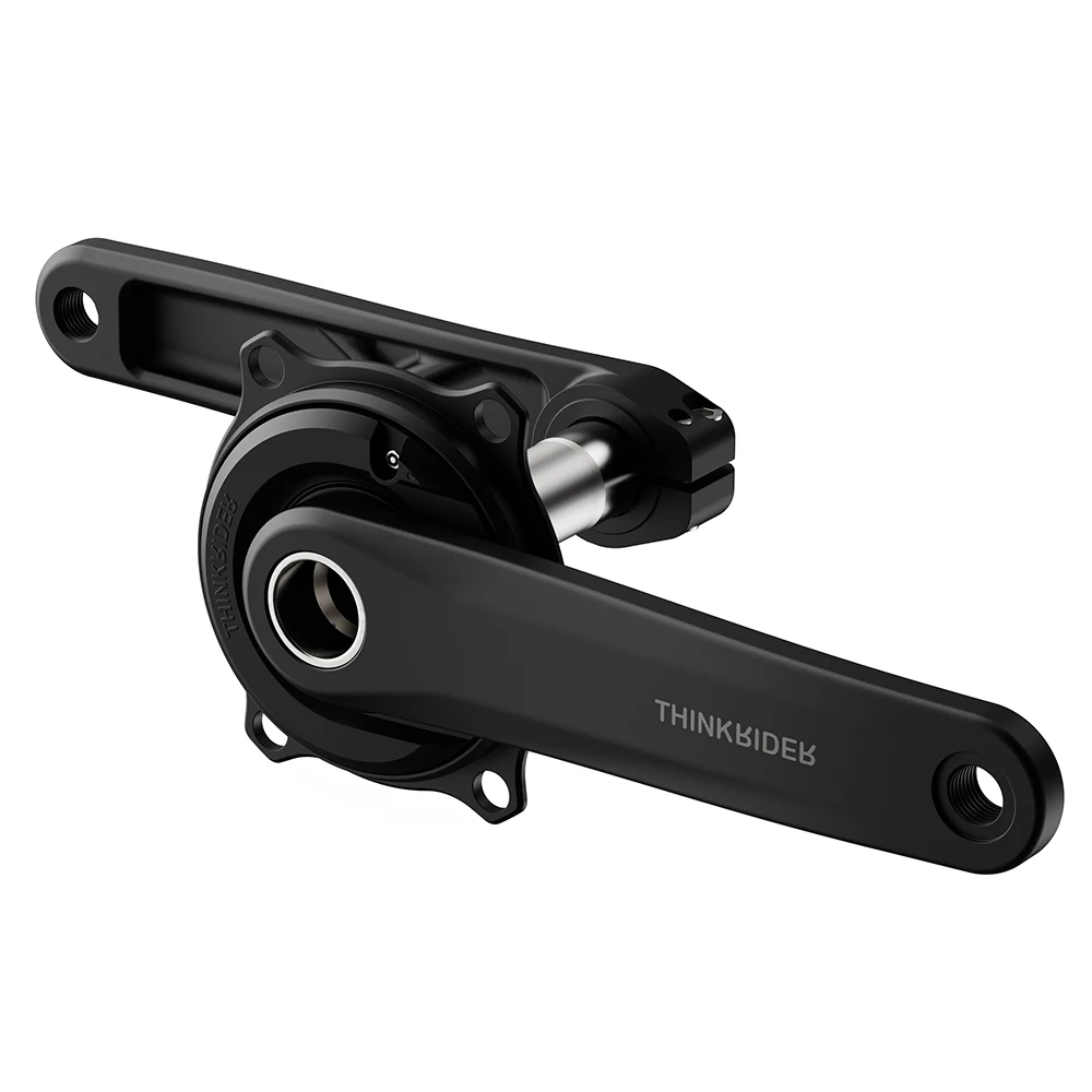 AliExpress ThinkRider THINKRIDER PP5 Bike Spider Power Meter 4 Bolt 110BCD 24mm Cadence Pedal Balance BLE ANT+ Crankset Chainring for Shimano