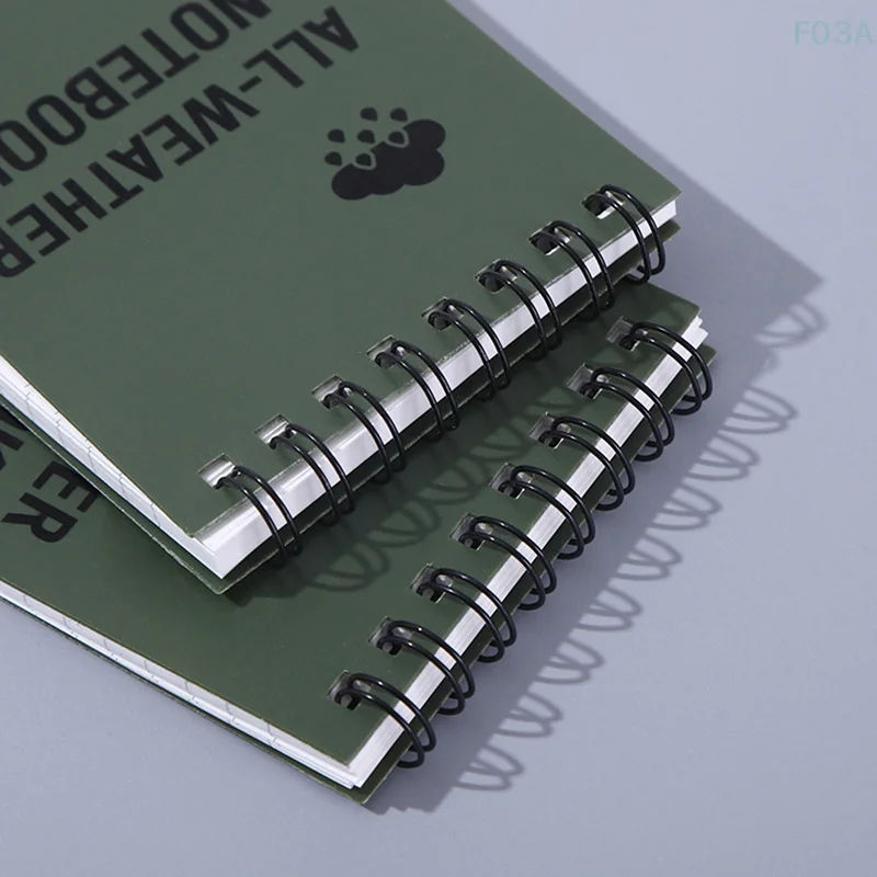 Imagem -03 - Waterproof All Weather Tactical Notebook Papel de Escrita Caderno Militar ao ar Livre Camping pc