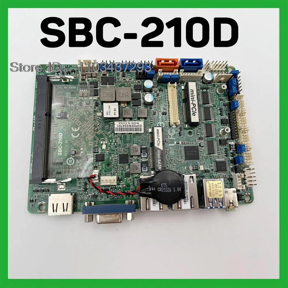 

Industrial Motherboard For Asrock Embedded 3.5 Atom Baytrail J1900 SBC-210D