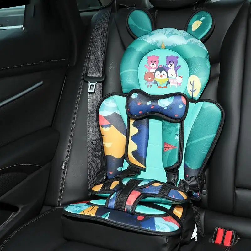 12 Years Old Child Safety Seat Portable Baby Chair Travel Baby Seat Comfortable Adjustable Stroller Seat Foldable Seat Pad