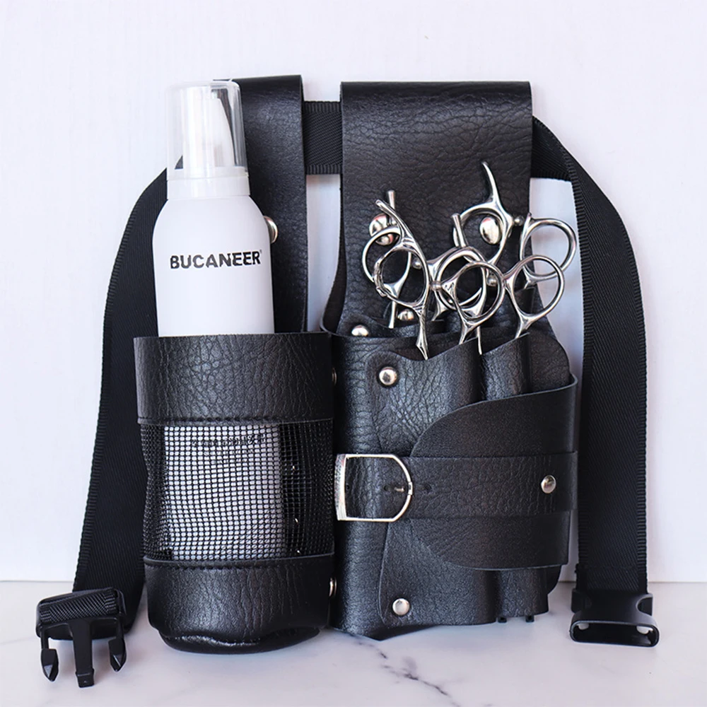 Professional Barber Scissors Belt Bag, Multifunctional Detachable Tool Bag, Fashion Hairstylist Shoulder BagHair tool organizer