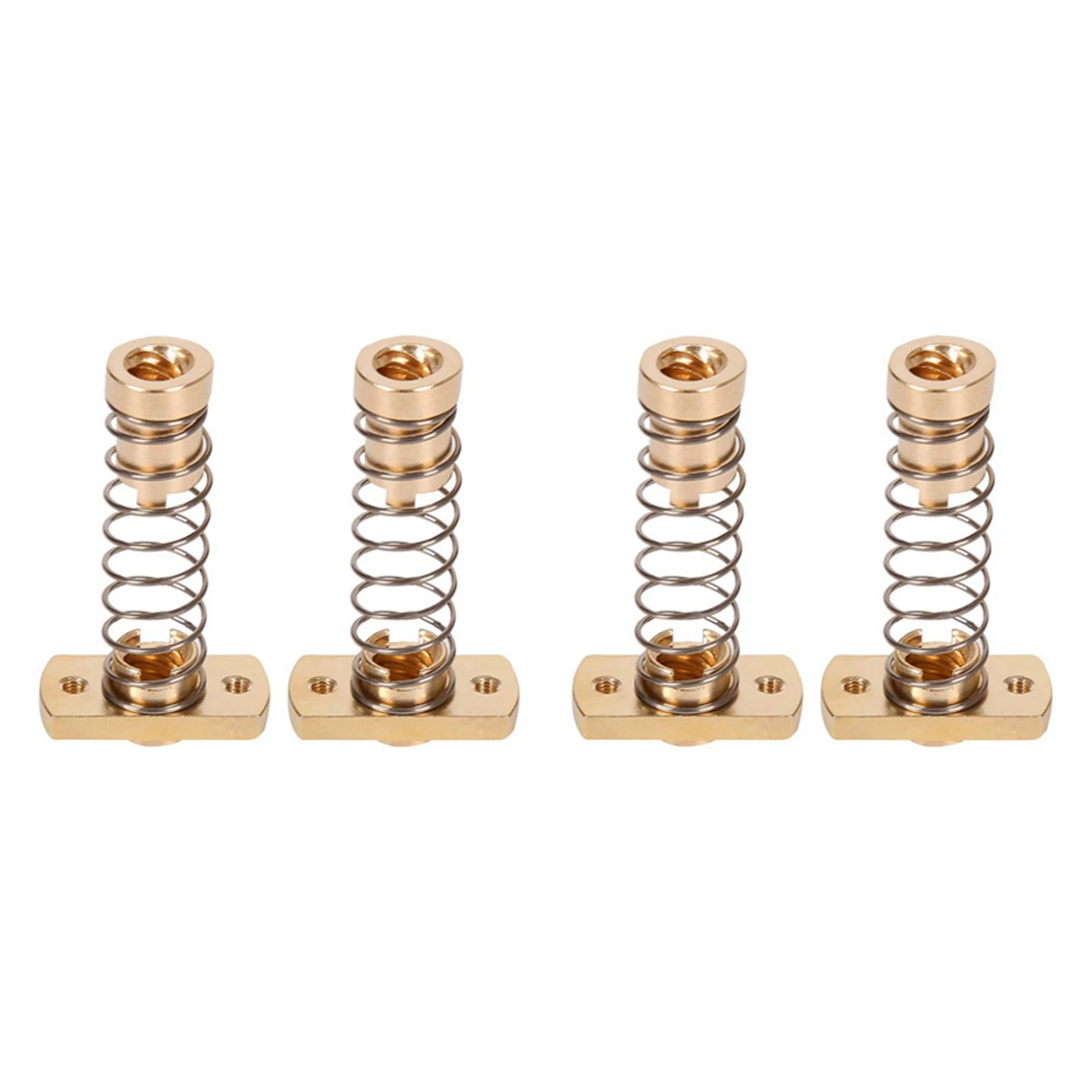 ABVT-4 مجموعات CR10 Z محور T8 مكافحة عارية الذراعين الربيع تحميل الجوز القضاء الفضاء النحاس المكسرات لترقية أندر 3S أندر 3 برو