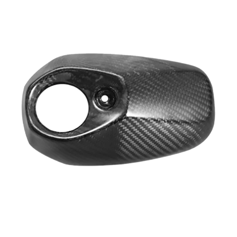 

For XMAX 2023 Compatible Motorcycle Exhaust Pipe Tail Hood Carbon Fiber Exhaust Muffler Protector Cover