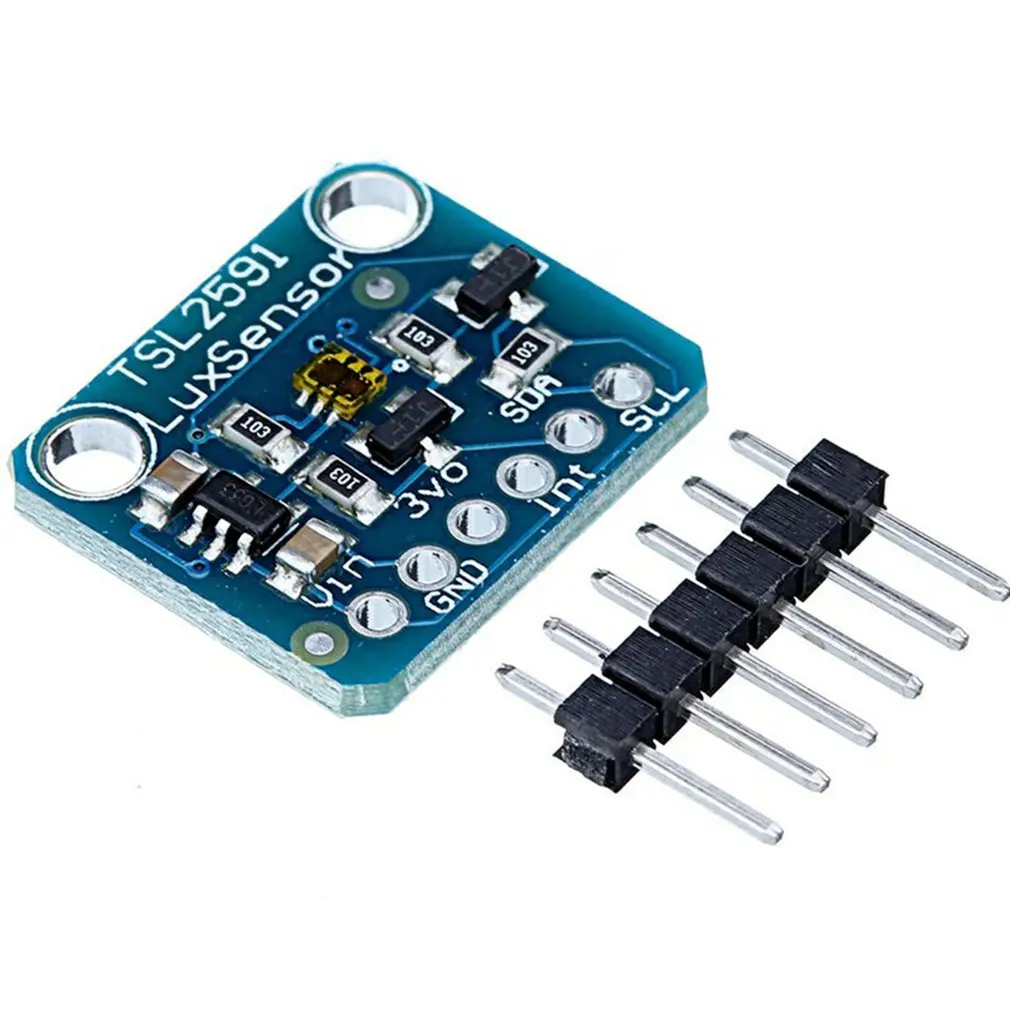 

High Performance TSL2591 IIC I2C Light Sensor High Dynamic Digital Light Sensor Range Digital Board Great Reliability Wholesale