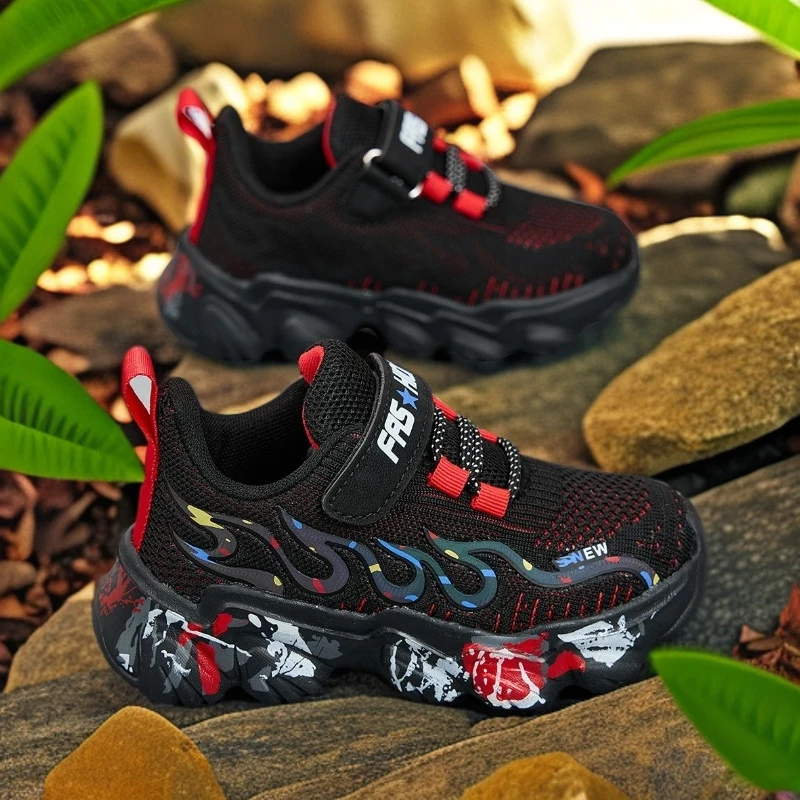 

Kids Children Fashion Sports Shoes High Quality Outdoor Sneakers Boys Girls PU Leisure Trainers Shoes Kids Casual Sneaker