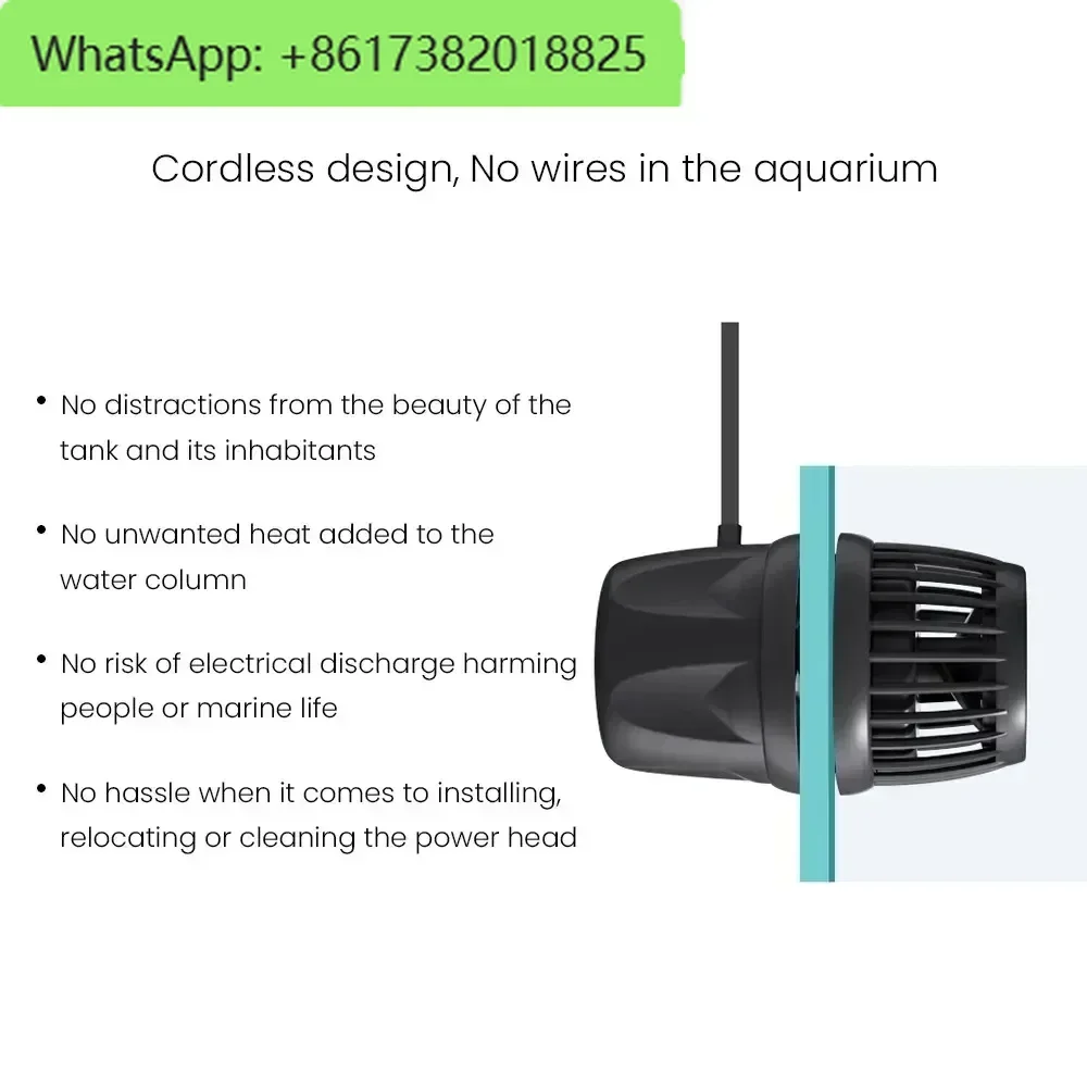 Aquarium Wave maker Pump DMP-10M 20M 30M M40 WiFi and Bluetooth App Control Suitable for marine&freshwater aquarium