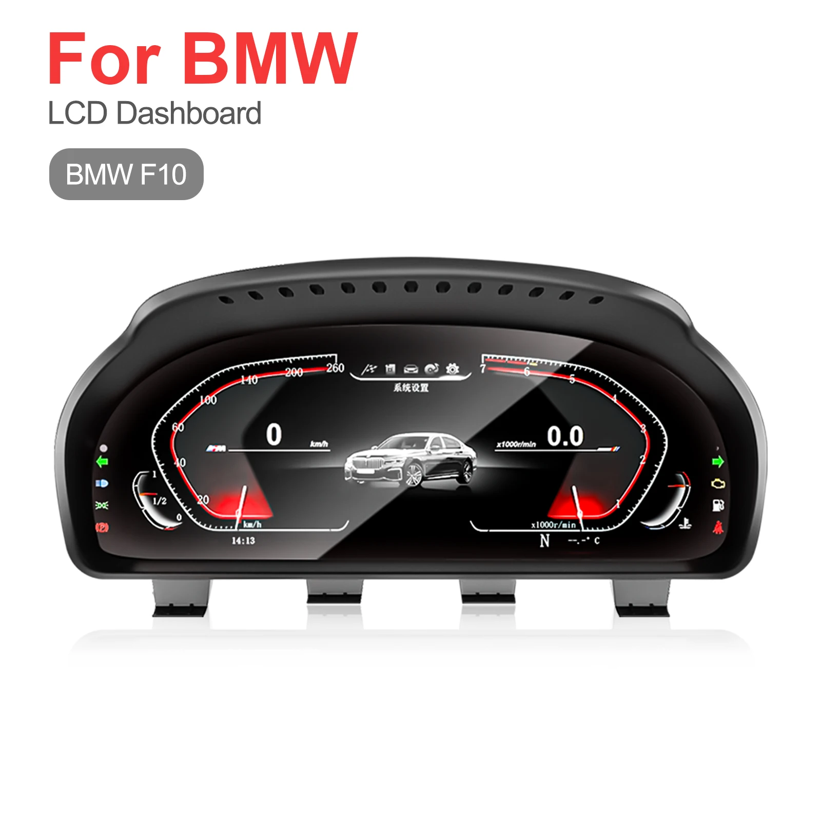 New Arrival For BMW 5 Series F10 CIC NBT Car LCD Dashboard Auto Digital Cluster Speedometer Virtual Cockpit Monitor Gauge Meter