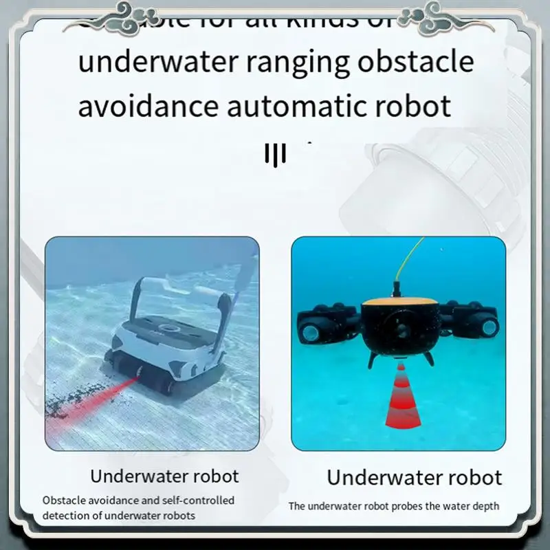Sensor ultrasónico Premium para evitar obstáculos y rango subacuático para Robot de piscina, sensores de detección IP68 impermeables