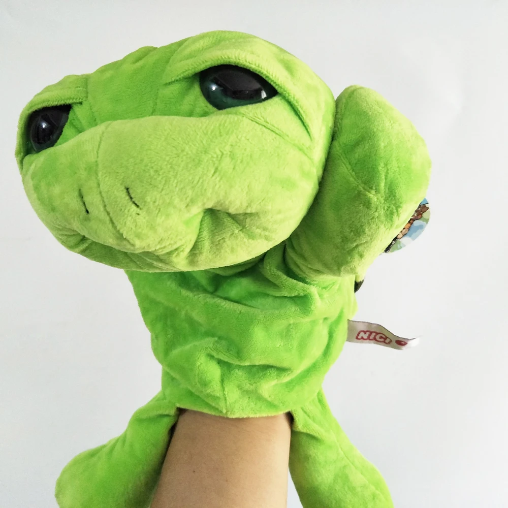 Weiches gefülltes Geschenk Kinder Plüschtier Handpuppe Spielzeug Geschenk Schildkröte