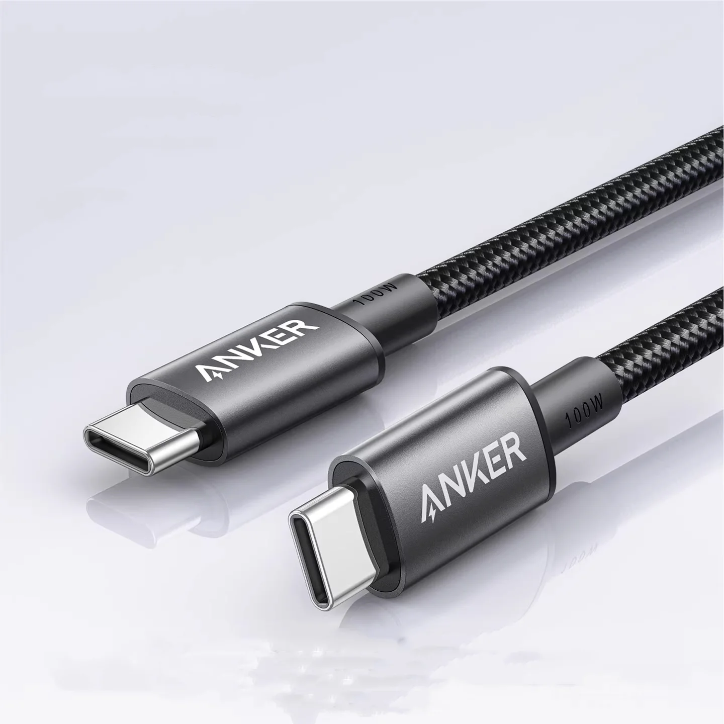

Anker USB C to USB C Cable, Type-C Charging Cord Fast Charge 100W for iPhone 17 Series