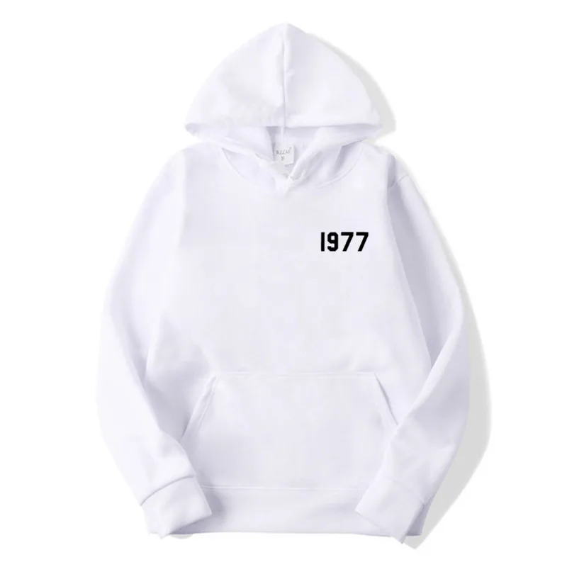 Fashion Casual 1977 Hoodies Sweatshirt Men Women Autumn Winter Hooded Hoody Hip Hop Streetwear Sweat Hoodie Top Sudadera Hombre