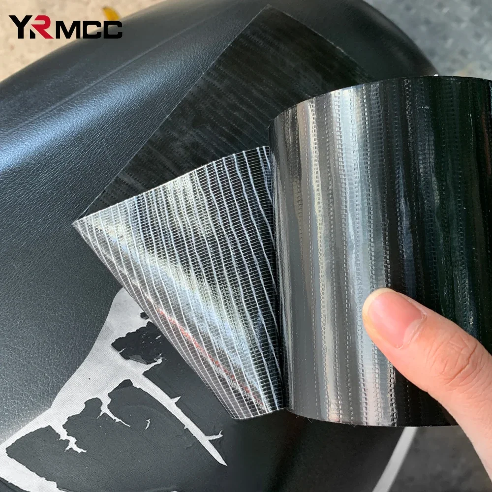 Motorcycle Seat Repair Sticker Universal Autocycle Seats Cushion Protector Film Leather Sofa Self-adhesive Repair Tape Accessory