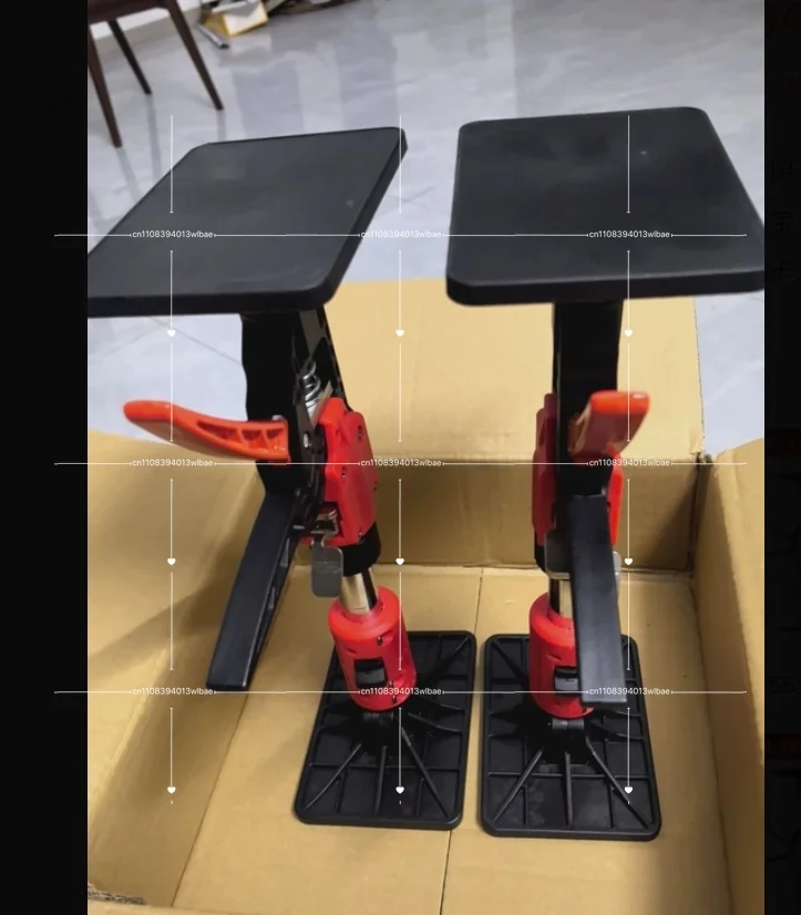 Telescopic Lifter Hanging Cabinet Installation Support Rod Adjustable Roof Saving Arm Jack Bracket