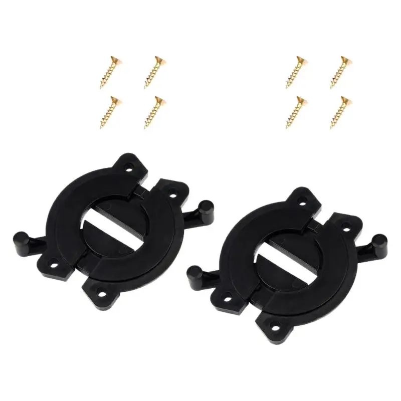 652F Board Joining Fastener, Tabletop Splicing Connector, Screw Mounted Desk Board Lock for Home Office Repair, Center Turn