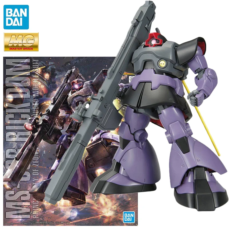 

В наличии Оригинальная сборная модель BANDAI MG 1/100 No.218 MS-09R RICK DOM GUNDAM Ver. Аниме Фигурки Модель Коллекция Игрушек