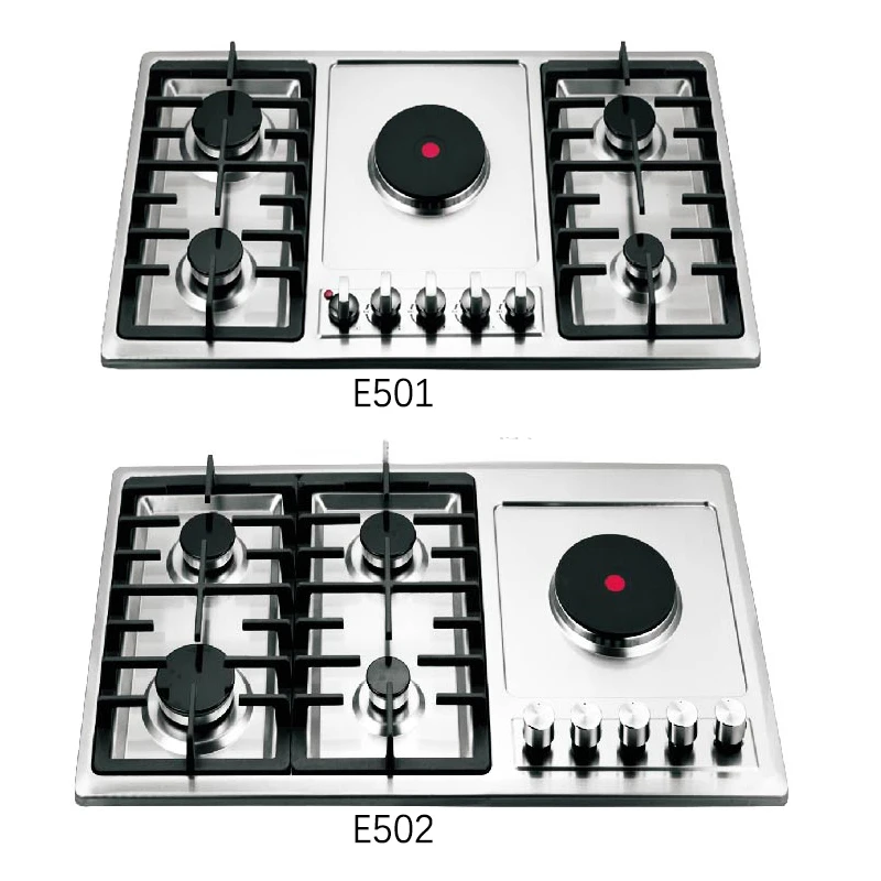 1 electric heating plate 4 gas burners 5 burners Mixing furnace